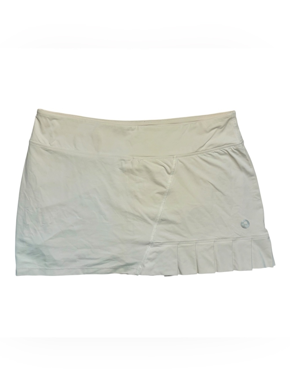 Cotton Athletic ruffled mini Skort